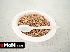 Grote kont, Grote lul, Pijpbeurt, Sperma in mond, Hd, Natuurlijke tieten