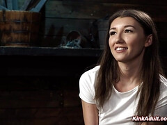 ボンデージ, 茶髪の, 足, フェティッシュ, Hd, 淫乱熟女, ラフ, 奴隷