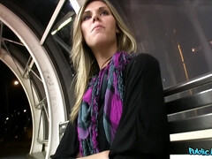 素人, ブロンド, バック, 手コキする, アウトドア, ハメ撮り, 公共, 長身