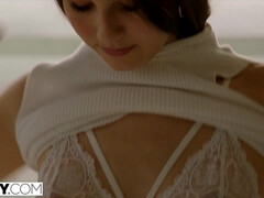 Sodomy Loving College Student Liz Jordan Seduces her Professor