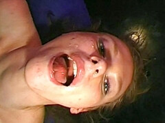 Enthousiasteling, Grote mammen, Blond, Rondborstig, Compilatie, Sperma shot, Natuurlijke tieten, Tieten likken