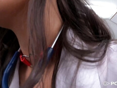 Tussi, Grosser schwanz, Blasen, Verrückt, Krankenschwester, Muschi, Jungendliche (18+), Titten