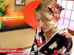 Octavia Red Oiran Geisha Sad love Hard Fuck Cumshot On Face AMWF