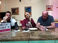 舞台裏, ブロンド, フェラチオ, オナニー, 自然山雀, ガリガリ, ティーン, オッパイの