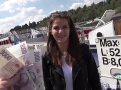 Enthousiasteling, Aangekleed, Sperma shot, Schattig, Buiten, Gezichtspunt, Ruw, Tieten likken