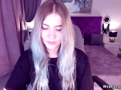 素人, 茶髪の, ヨーロピアン, Hd, 自家製, 一人, ティーン, ウェブカメラ