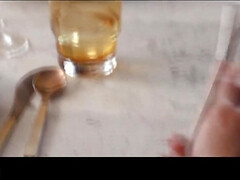 Grote kont, Grote mammen, Bruinharig, Rondborstig, Sperma shot, Kwartet, Ondergoed, Pornster