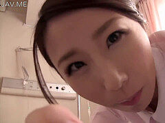 Médico, Enorme, Japonés, Tetas