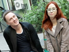 Arsch, Blasen, Handjob, Lecken, Muschi, Rotschopf, Dürr, Titten