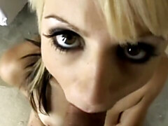18 ans, Gros cul, Grosse bite, Blonde, Sucer une bite, En levrette, Pov, Nénés