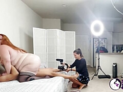 Chubby scene with sensual Julie Ginger from Slutty BBWS