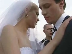 Bride Fucked Outdoors By A number of Lad!