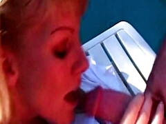 In den arsch, Arsch, Blondine, Spermaladung, Im freien, Muschi, Titten, Nass