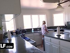 Blonde, Sucer une bite, Tir de sperme, Queue, Hard, Hd, Mère que j'aimerais baiser, Belle mère