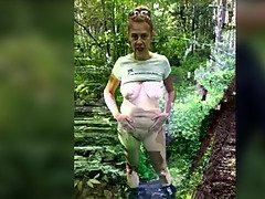 デカパイ, フェティッシュ, 指いじり, 足フェチ, オナニー, 淫乱熟女, 裸, ロシア人