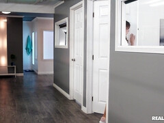 Towel Girl 3 1 - Teenagers Love Huge Cocks