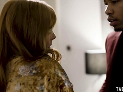 Cheating housewife Penny Pax surprised by her husband