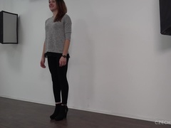 Brunette brune, Tchèque, Gorge profonde, Hard, Nénés