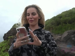 Blonde, Petite amie, Cuisine, Petite femme, Pov, Public, Chatte, Nénés