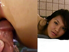 アナル, デカ尻, デカチン, デカパイ, 茶髪の, バック, ガリガリ, ティーン