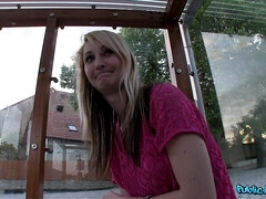 Amateur, Sucer une bite, Européenne, Fait maison, De plein air, Pov, Public, Avaler