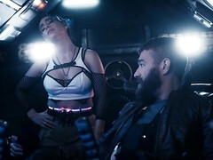 デカ尻, デカパイ, 茶髪の, 巨乳な, イく瞬間, 顔射, 手コキする, ハードコア