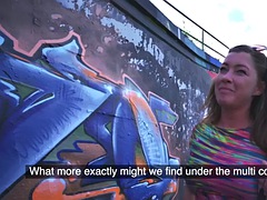 Grote mammen, Europees, Ondergoed, Rijpe lesbienne, Buiten, Gezichtspunt, Openbaar, Realiteit