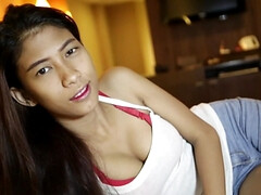 Asiatisch, Blasen, Besamung, Süss, Hundestellung, Hotel, Pov, Eng