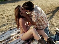 フェラチオ, 茶髪の, イく瞬間, なめる, アウトドア, オマンコ, ティーン, オッパイの