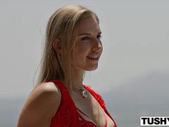 Anal, Beauté, Grosse bite, Blonde, Sucer une bite, Faciale, Hard, Séduite