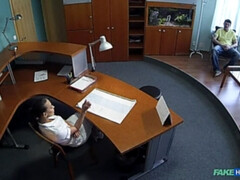 Amateur, Sucer une bite, Médecin, En levrette, Bureau, Chatte, Uniforme, Voyeur