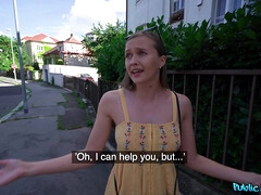 18, 素人, デカチン, ブロンド, フェラチオ, お金, 現実, オッパイの