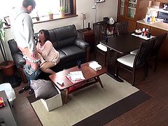 アジア人, エロ熟女, 浮気する, 淫乱熟女, 3p男男女, 三人, ヤリマンの, 妻