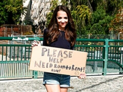 Grosser schwanz, Blasen, Braunhaarige, Hundestellung, Natürlichen titten, Dürr, Jungendliche (18+), Titten