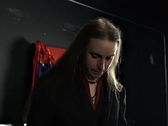 デカパイ, ブロンド, ボンデージ, オッパイの