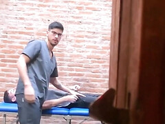 Anaal, Schattig, Hondjeshouding, Brillen, Handbeurt, Hd, Masseren, Masturbatie