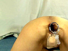 アナル, アジア人, 指いじり, フィストファック, 目瞪口呆, 彼女, 日本人