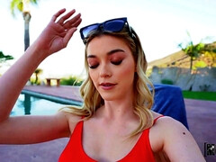 Blondine, Blasen, Schwanz, Hardcore, Hd, Pov, Jungendliche (18+), Titten