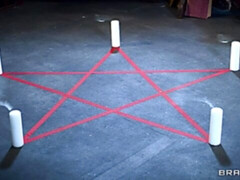 Awesome glamorous MILF Rebecca More rammed on a vintage sofa