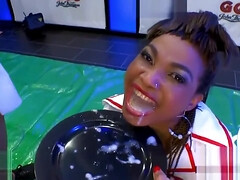 Cul, Plantureuse, Tir de sperme, Fétiche, Hard, Hd, Interracial, Pisser