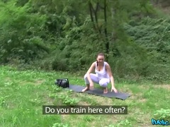 Leie, Besamung, Hundestellung, Im freien, Pov, Öffentlich, Muschi, Spanner