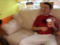 Брюнетки, Семяизвержение, Секс без цензуры, Молоденькие, Втроем