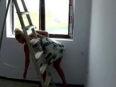 Mooi, Blond, Rondborstig, Hd, Moeder die ik wil neuken, Zwanger, Kut duiken, Stiefmoeder