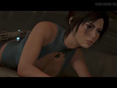 3d, アナル, デカチン, 顔射, 目瞪口呆, ハードコア, 三人, オッパイの