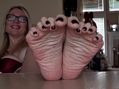 Blonde, Pieds, Fétiche des pieds, Mère que j'aimerais baiser