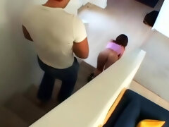 アナル, デカ尻, フェラチオ, チン, 手コキする, Hd, オナニー, 三人