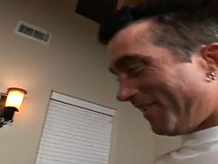 アナル, 舐める尻, デカパイ, 指いじり, 手コキする, ハードコア, 淫乱熟女, オッパイの