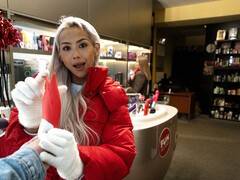 Tussi, Blondine, Blasen, Gehörnter ehemann, Schwanz, Pornostars, Rasiert, Flotter dreier