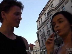 Couple, Cocu, Tchèque, Hd, Argent, Pov, Public, Adolescente