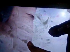 Kajal hot spit cum shot